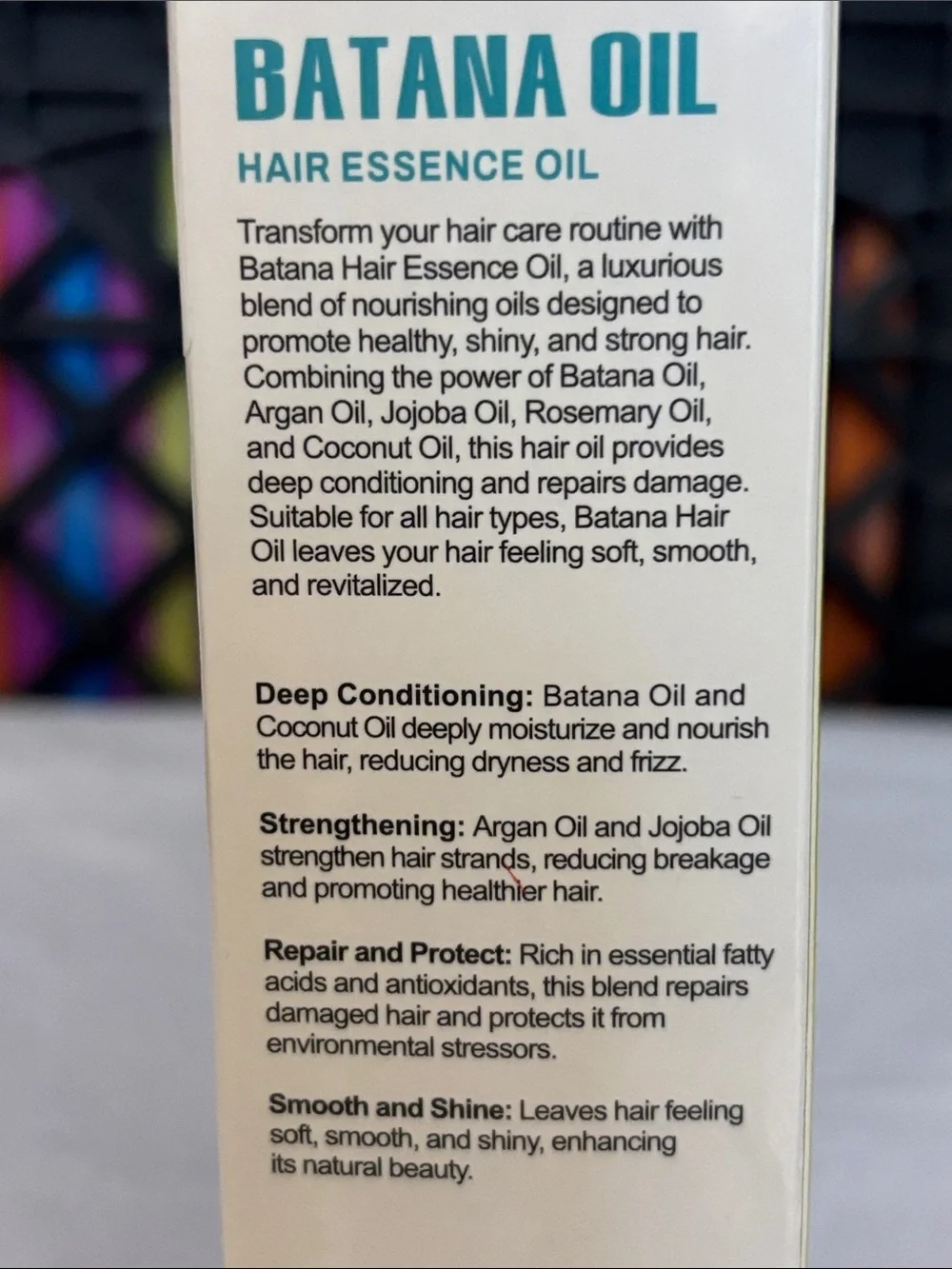 Batana Oil Hair Essence - Smooth & Shiny Hair